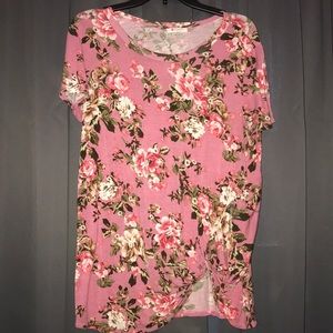 Bombom Pink Floral Shirt
